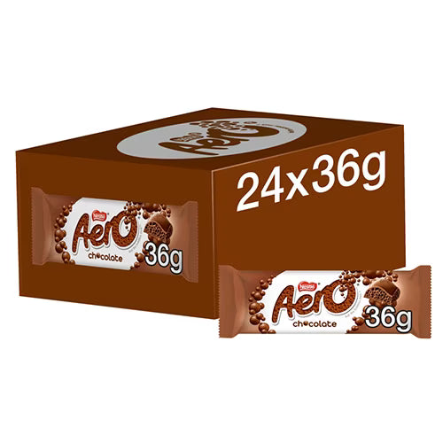 Nestle Aero Milk Bar 24ct (36g) (UK)