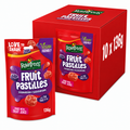Rowntree's Fruit Pastilles Red and Black (10 Pouch x 143g)