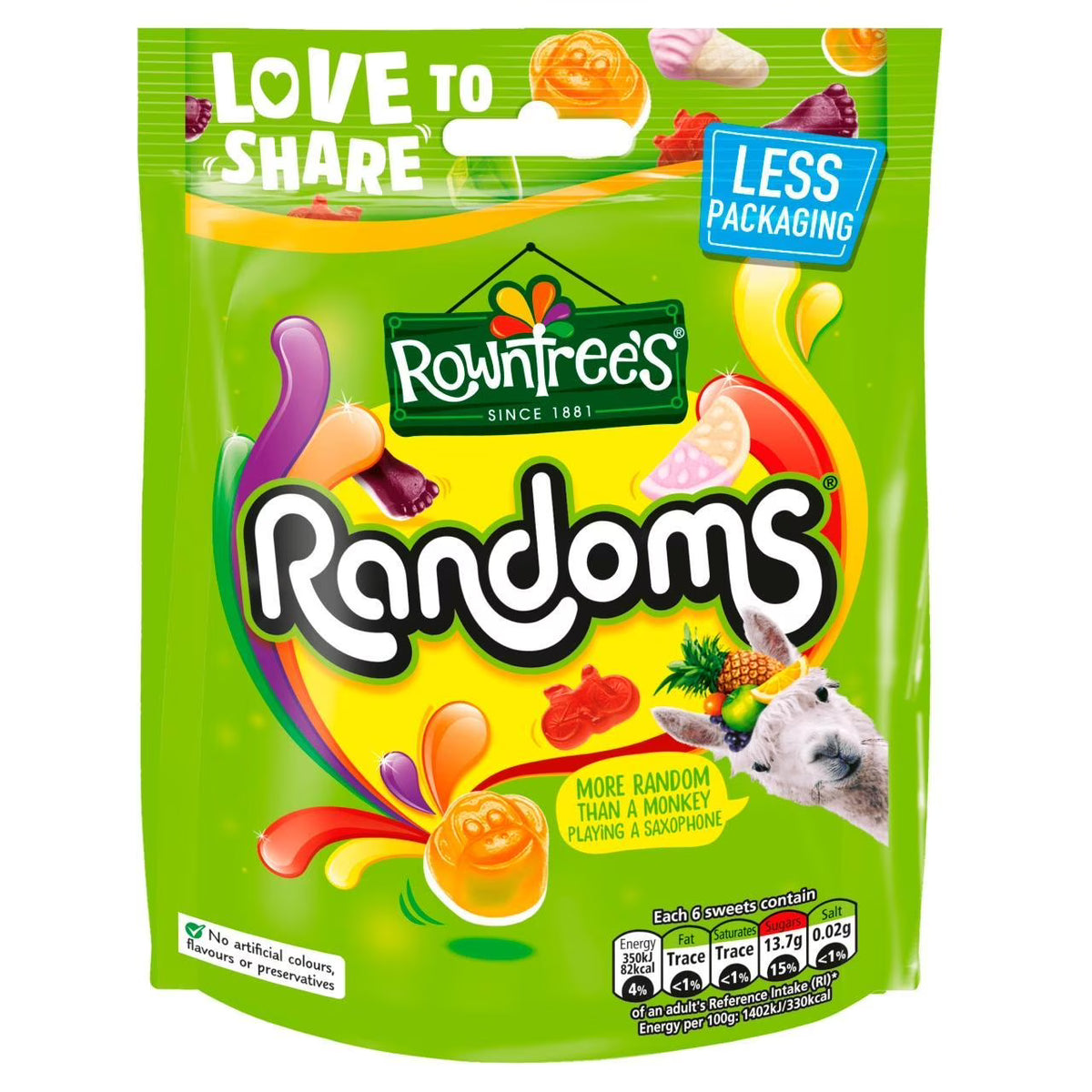 Rowntree's Randoms Pouch (150g x 9)